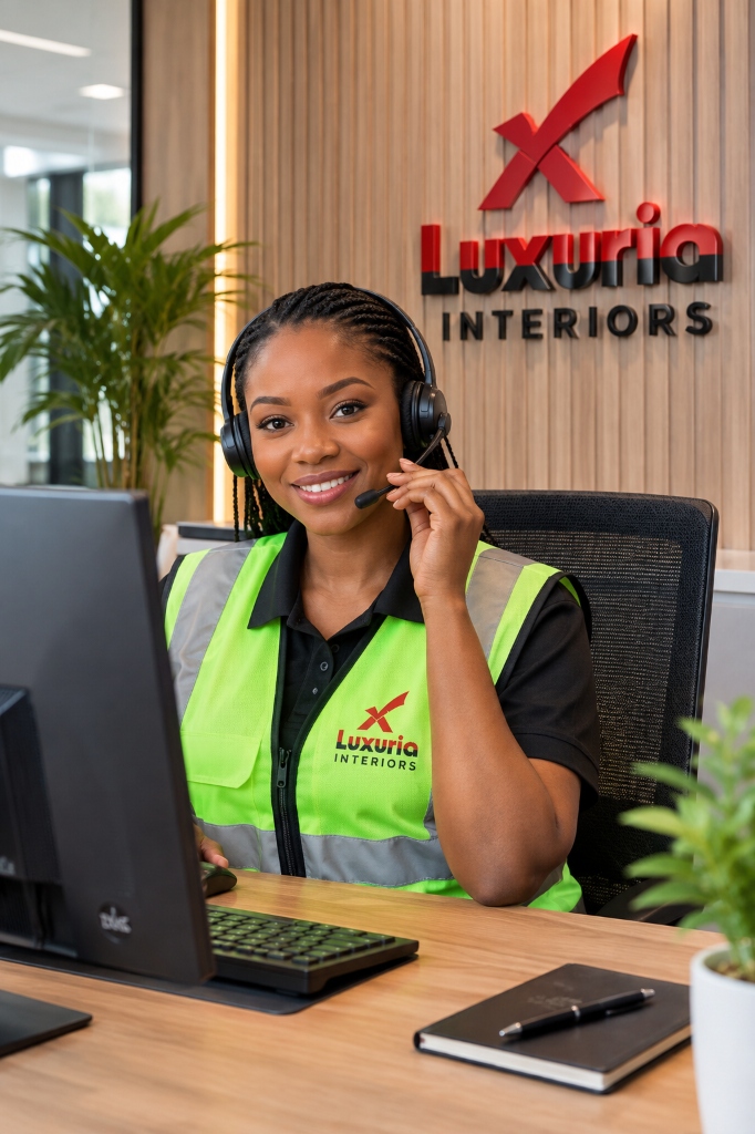 Luxuria Interiors Support and Reception